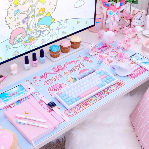 Kawaii cute must have desk essentials