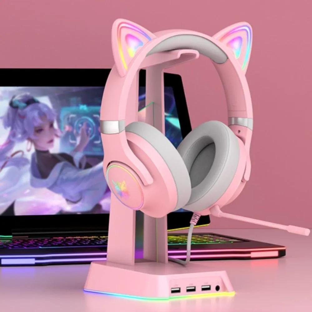 Onikuma pink online gaming headset review