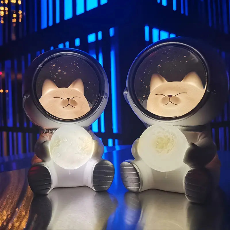 Kawaii Astronaut Cat Night Light Kawaii Amai