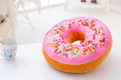 Kawaii Donut Seat Cushion