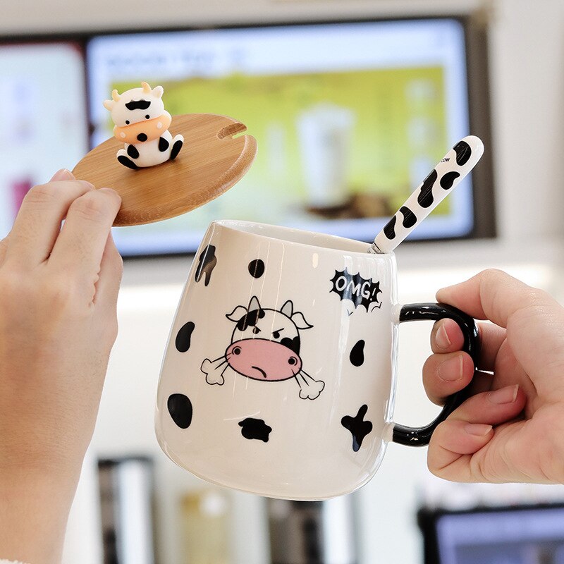 cow coffee cup