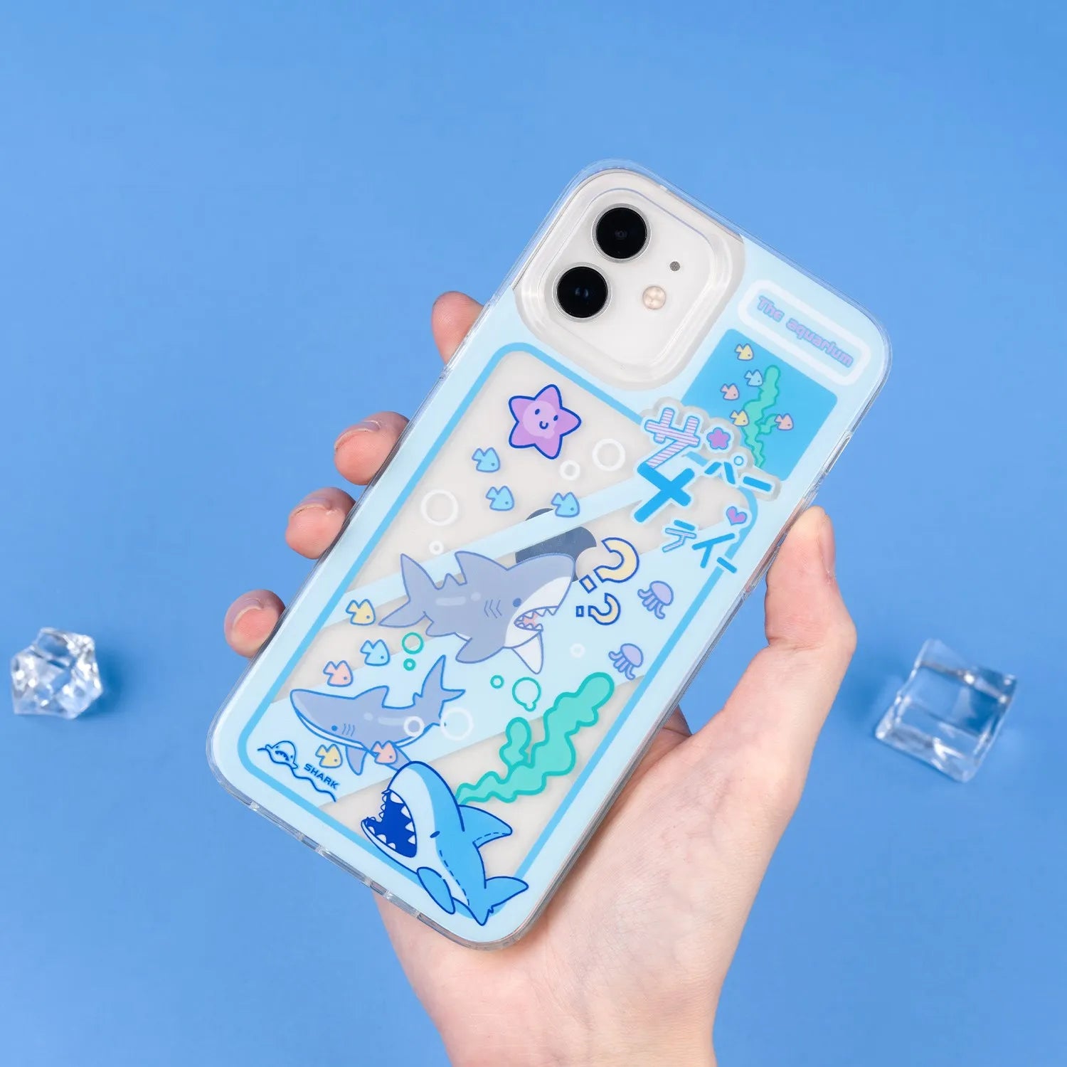 Kawaii iPhone Shark Party Phone Case – Kawaii Amai Kawaii iPhone Shark Party Phone Case – Kawaii Amai