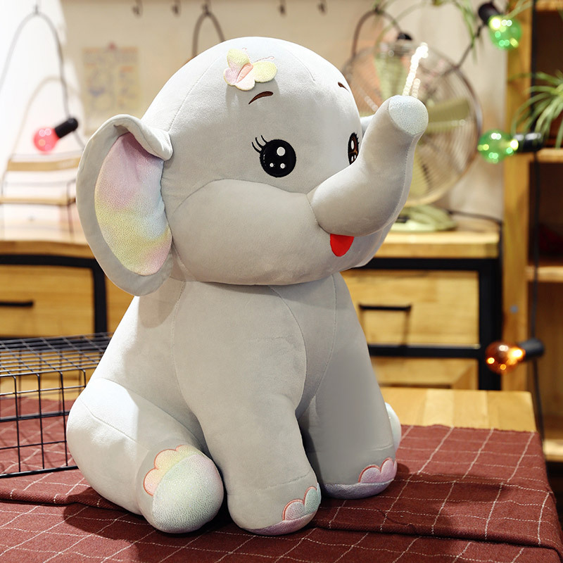 elephant plush pillow