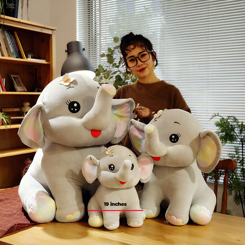 elephant plush pillow