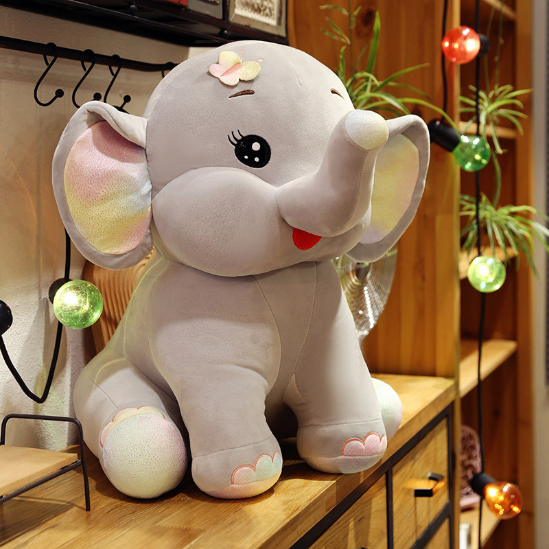 elephant plush pillow