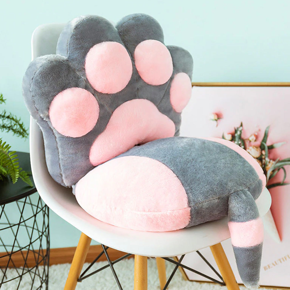 cat paw cushion