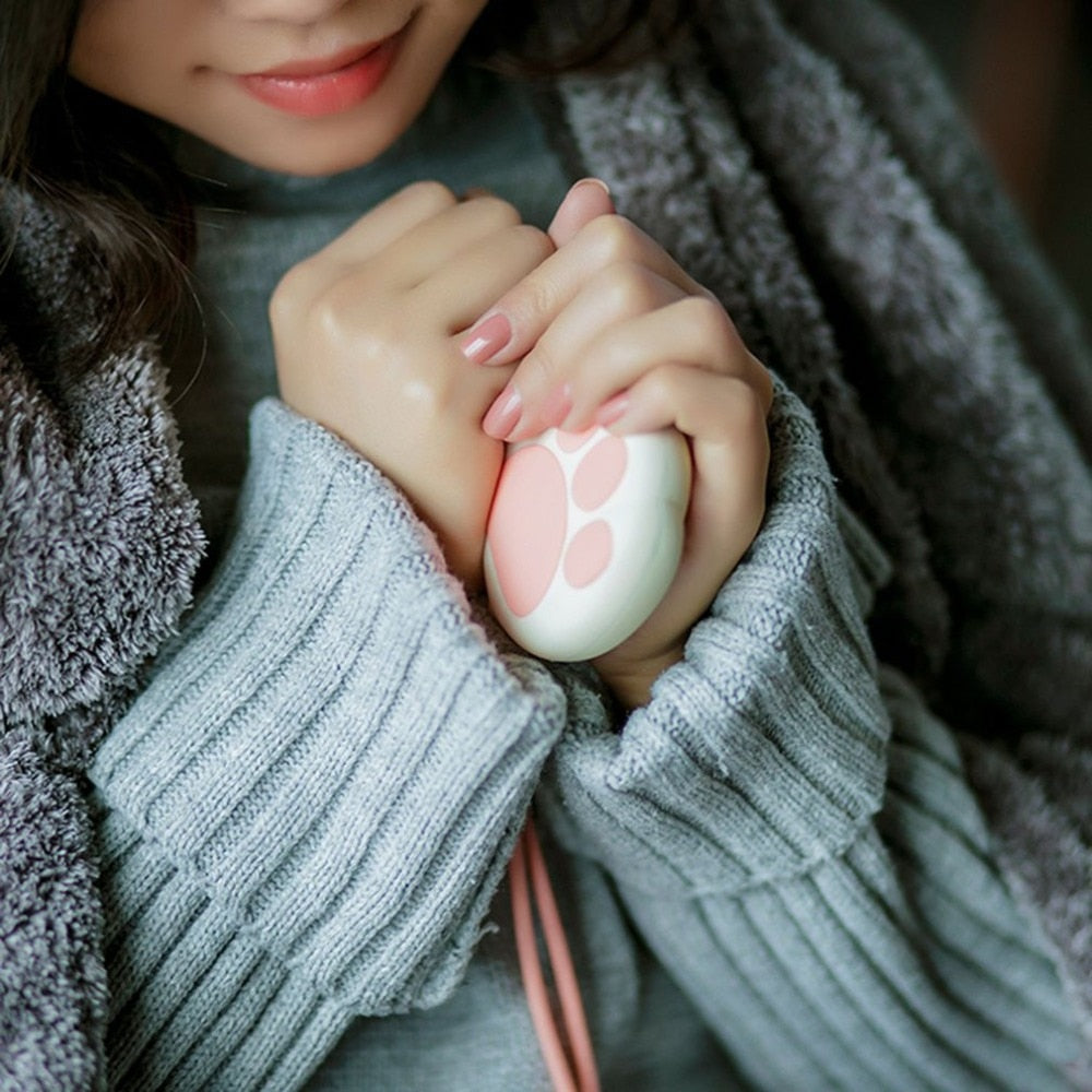 cat paw hand warmer