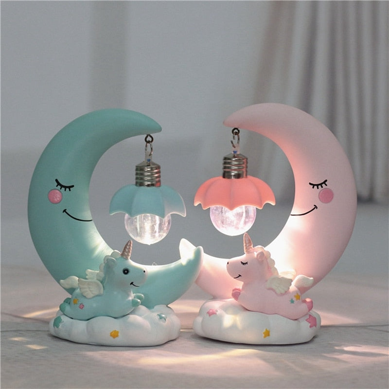 Kawaii Moon Night Lamp