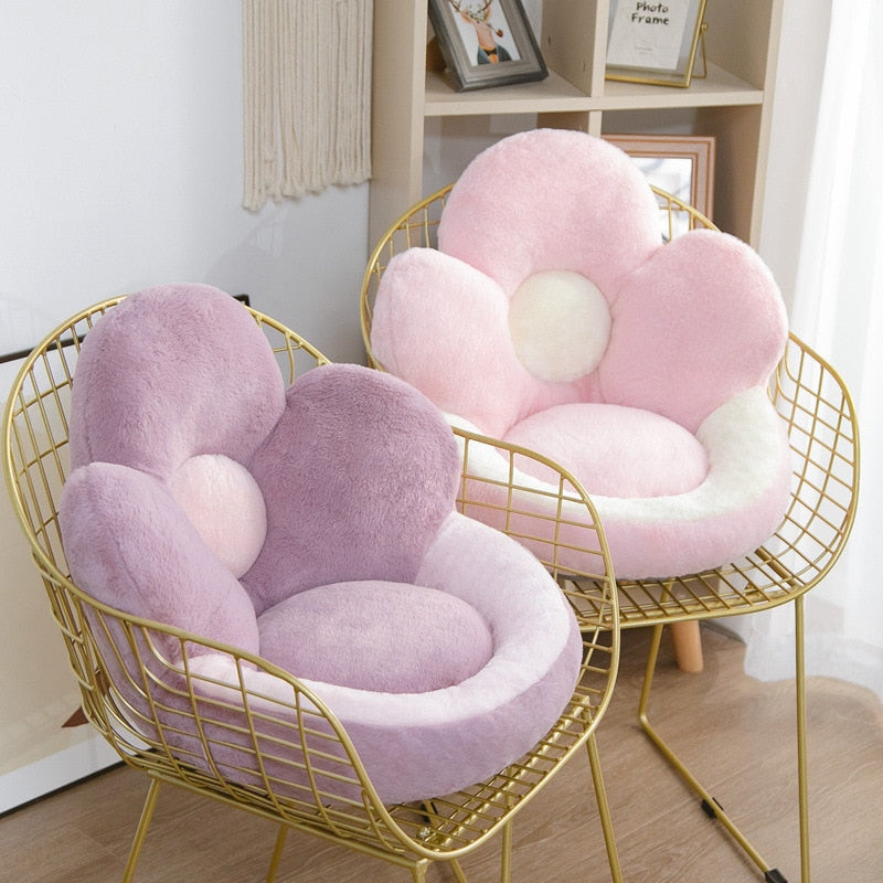 Kawaii Cushion Style Flower Seat Cushion