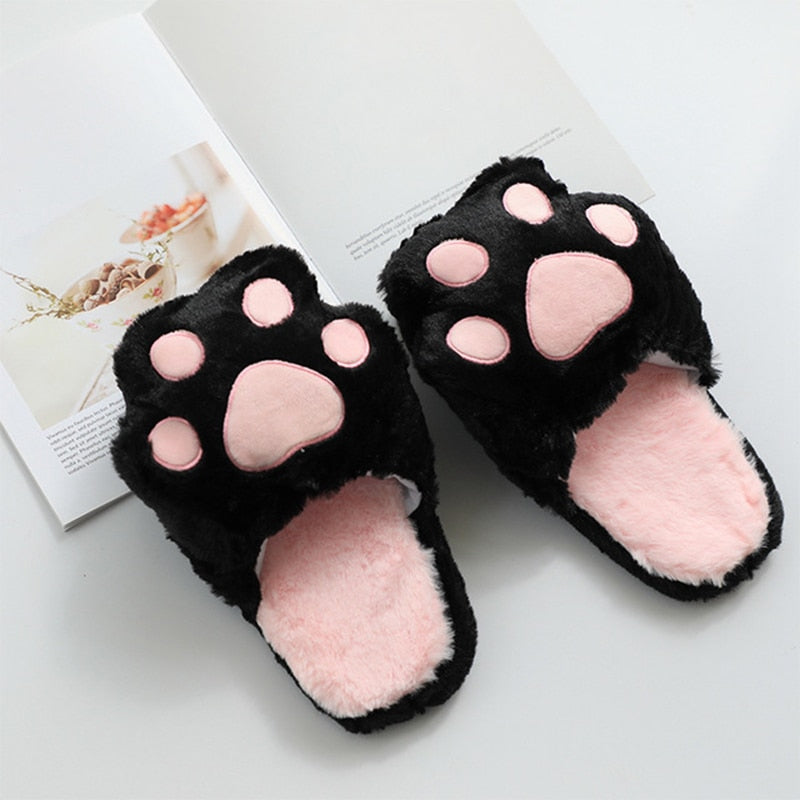 Kawaii Cat Claw Slippers
