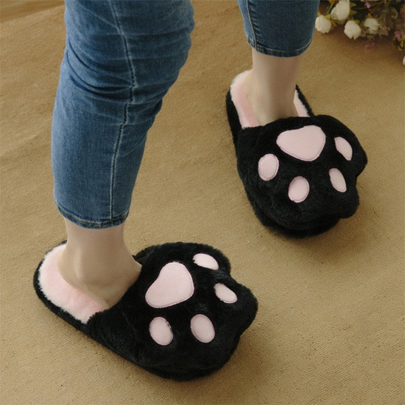 Kawaii Cat Claw Slippers