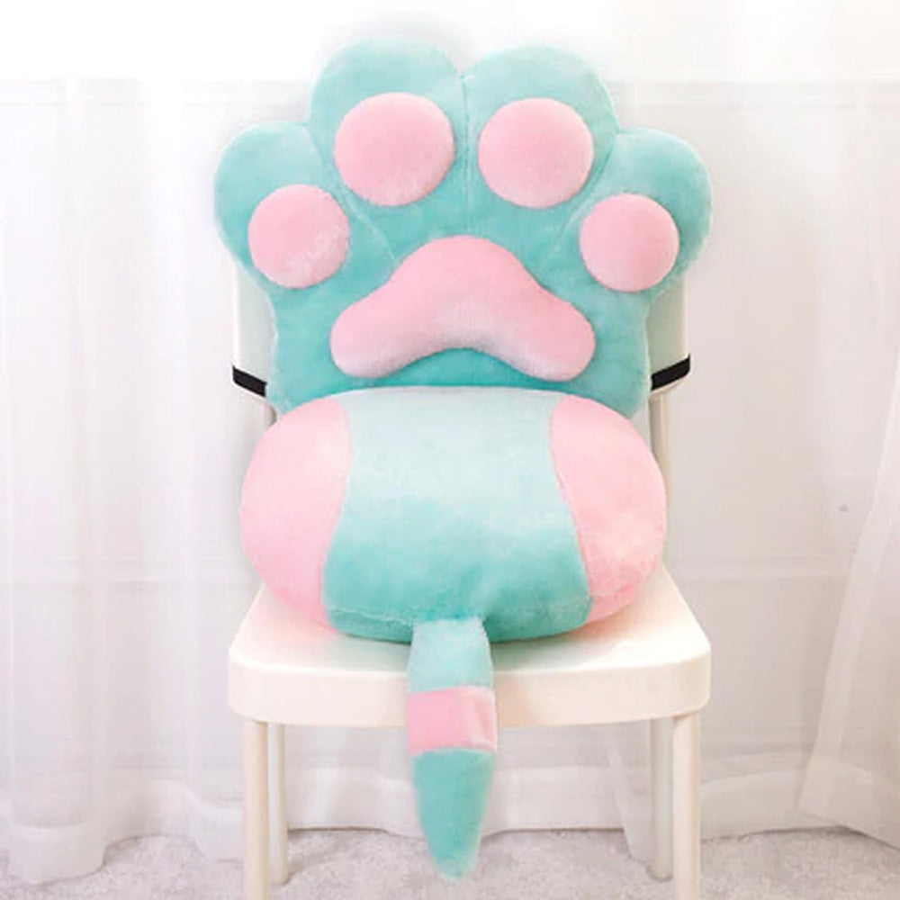 Kawaii Cat Paw Cushion (Pair)