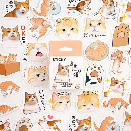 Kawaii Planner & Diary Stickers (46 pc)