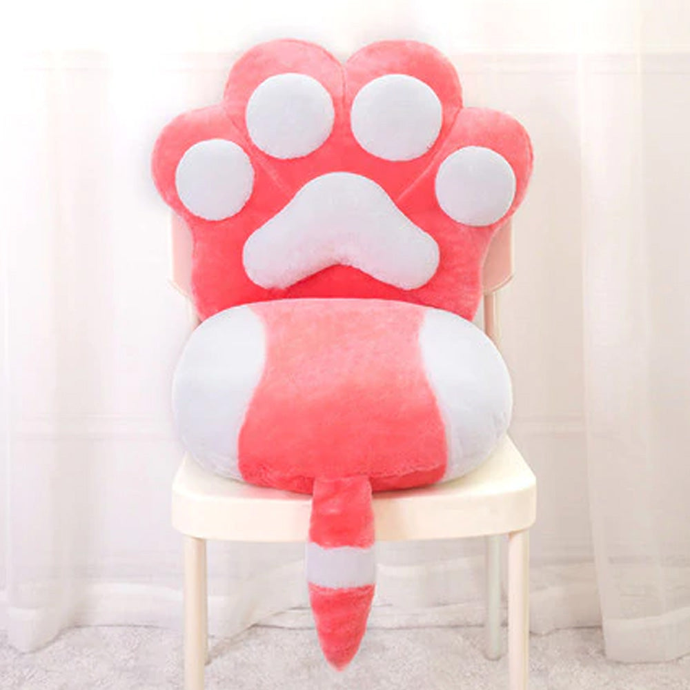 Kawaii Cat Paw Seat Cushion - Shop Online on roomtery