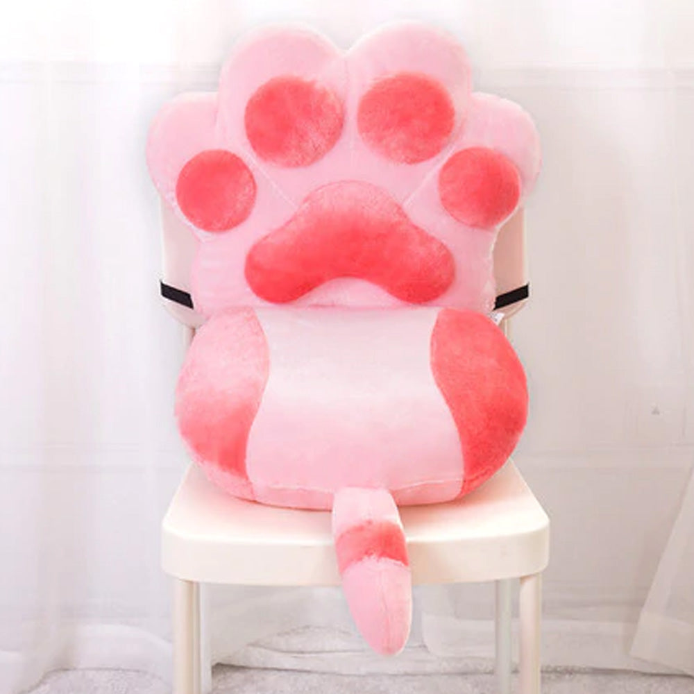 Assletes Cat Paw Cushion- Kawaii Cozy Cute Seat Cushion, Cat Paw