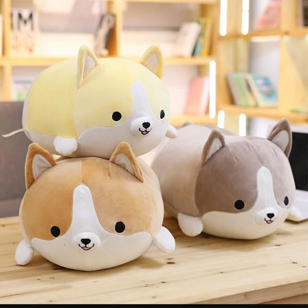 Ridiculously Cute Fat Corgi Plush