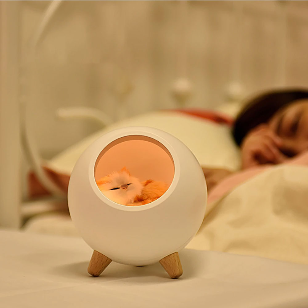 cat night lamp