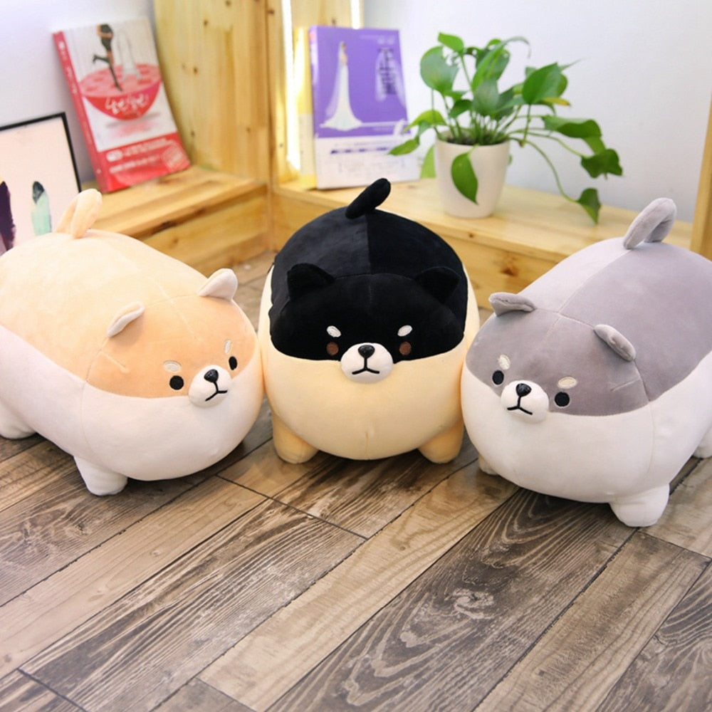 kawaii dog plush