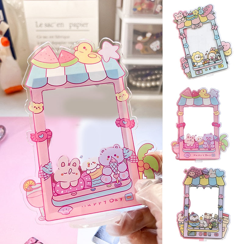 kawaii photocard frame stand