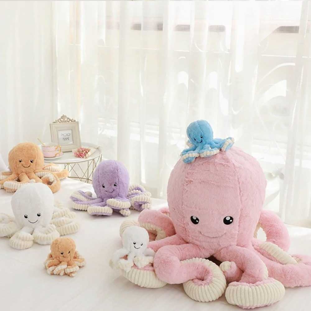 kawaii octopus plush