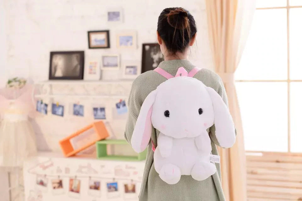 Cute Plush Bunny Backpack – ubekeen