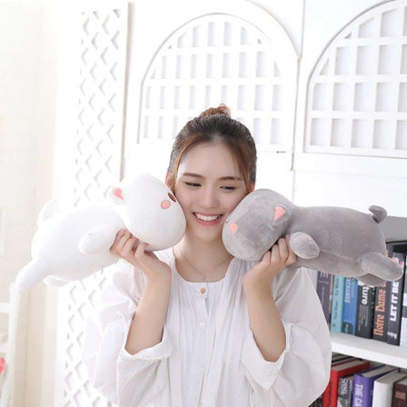 UwU & OwO Lying Cat Plush